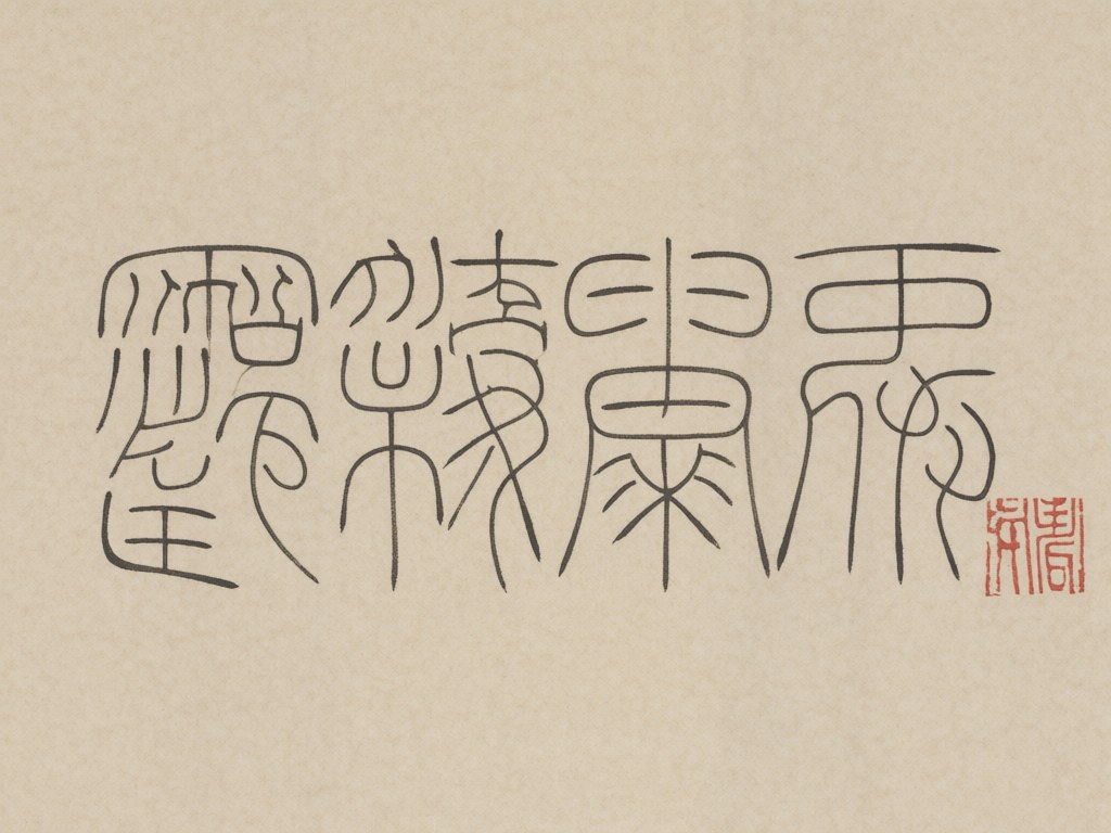 篆书